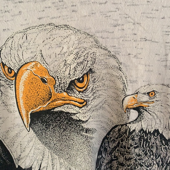 Vintage 1994 single stitch bald eagle Black Hills SD graphic t-shirt - Picture 3 of 10